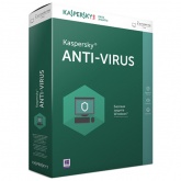 Коробка Kaspersky Anti-Virus Russian, лицензия на 2 ПК на 1 год