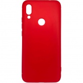 Силиконовый бампер Soft Touch для Xiaomi Redmi Note 7 (красный)